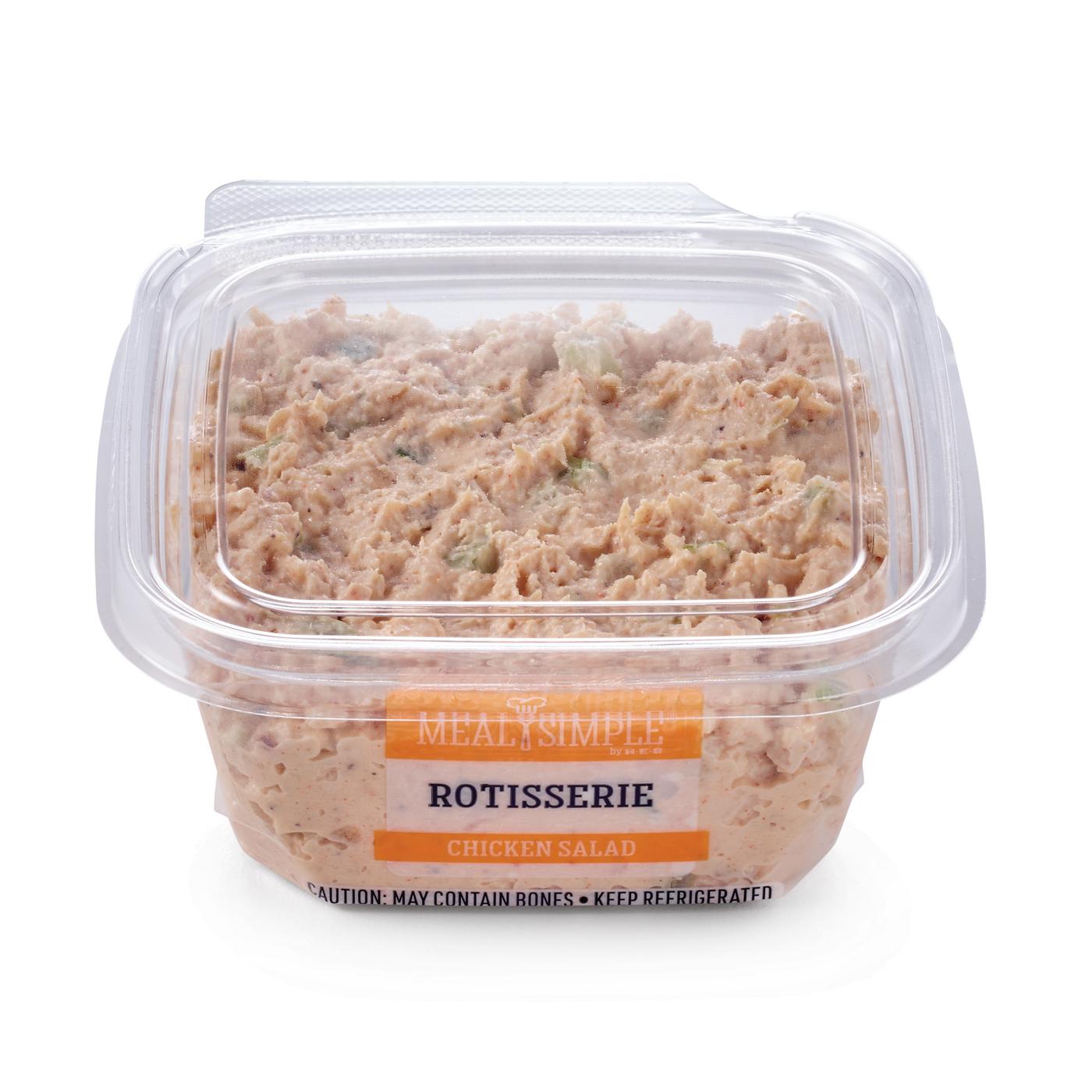 Meal Simple by H-E-B Rotisserie Chicken Salad - Small; image 4 of 4