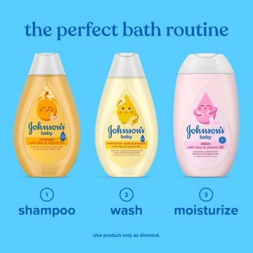 Johnson's Baby Travel Size Baby Head To Toe Wash & Shampoo, 3.4 oz