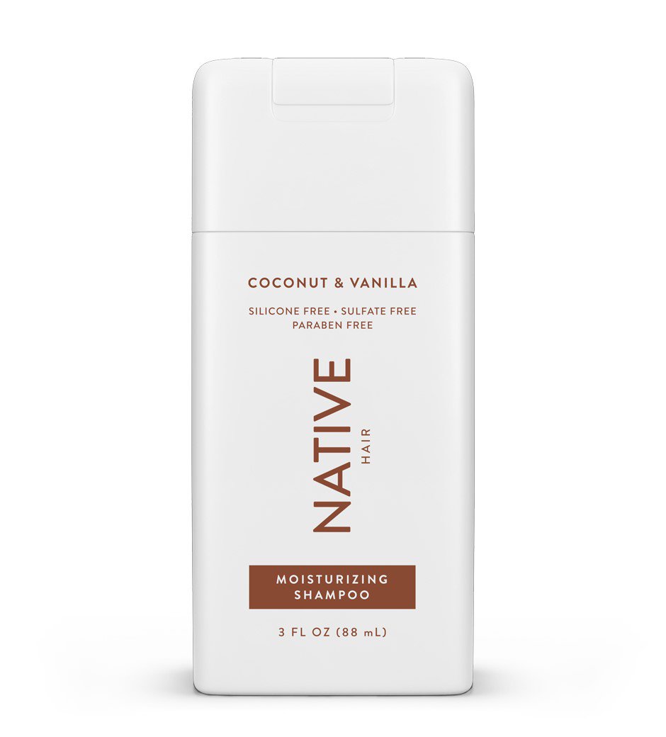 Native Travel Size Moisturizing Shampoo - Coconut & Vanilla - Shop ...