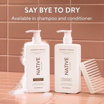 Native Travel Size Moisturizing Shampoo - Coconut & Vanilla