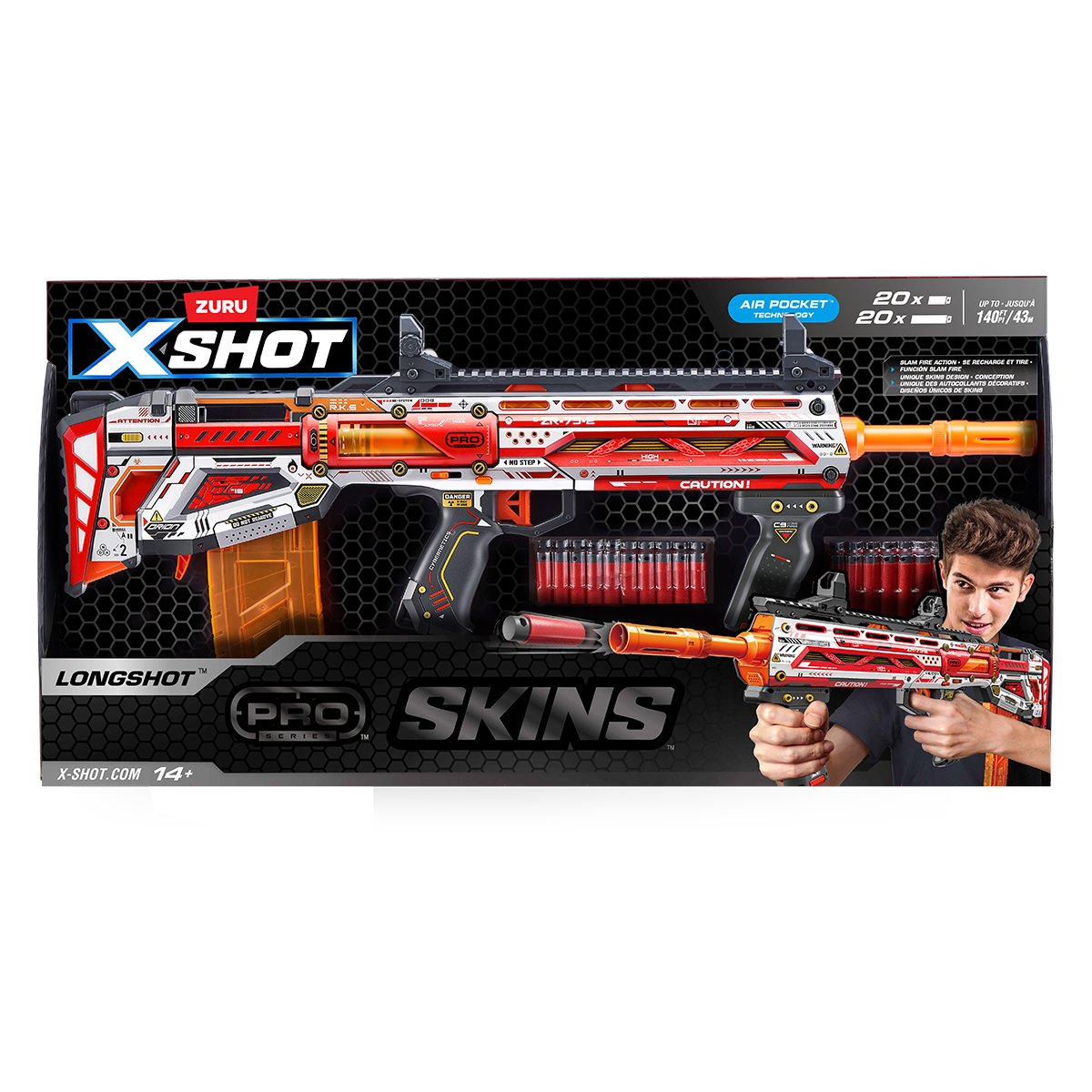 Zuru XSHOT Skins Pro Series Sinister Blaster - Shop Blasters at H-E-B
