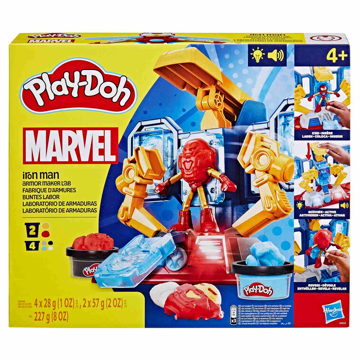 Play-Doh Marvel Iron Man Armor Maker Lab; image 1 of 4