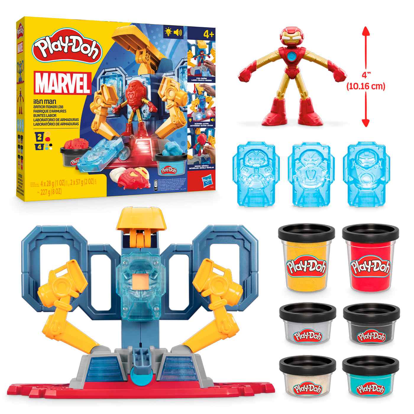 Play-Doh Marvel Iron Man Armor Maker Lab; image 3 of 4