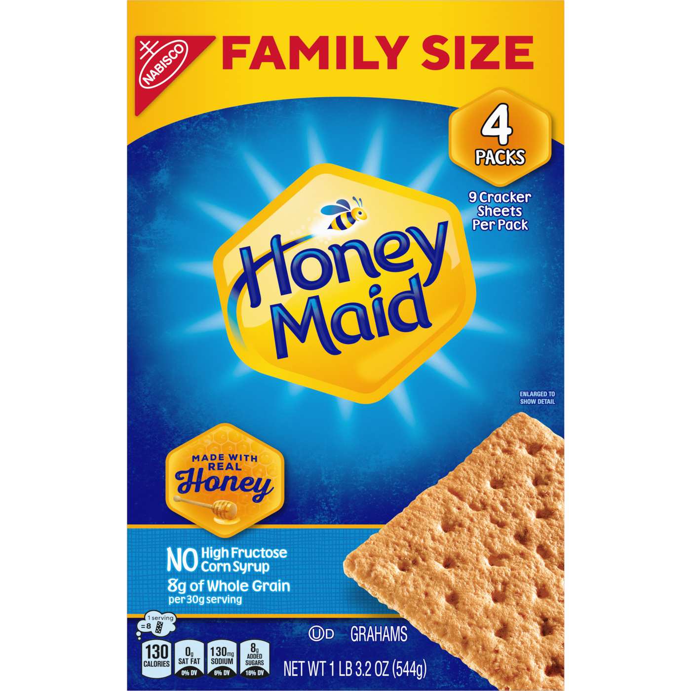 Honey Maid Graham Crackers Family Size; image 10 of 10