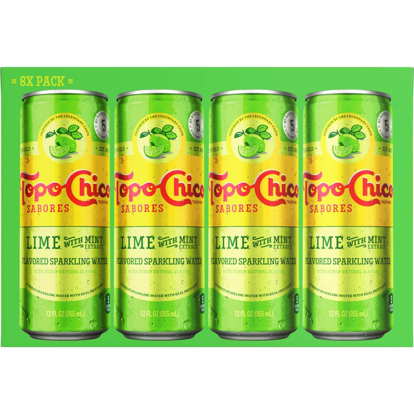 Topo Chico Topo Chico Sabores Lime With Mint; image 3 of 6