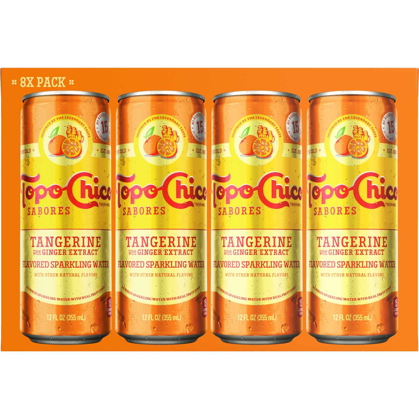 Topo Chico Topo Chico Sabores Tangerine With Ginger; image 6 of 6