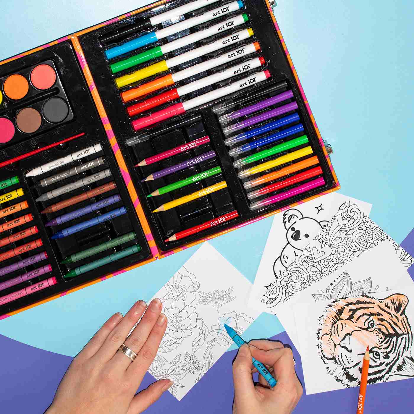 Art 101 Color & Create Art Case; image 3 of 8