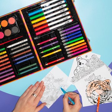 Art 101 Color & Create Art Case, 60 pc