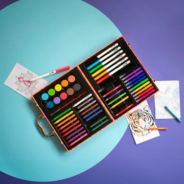 Art 101 Color & Create Art Case, 60 pc