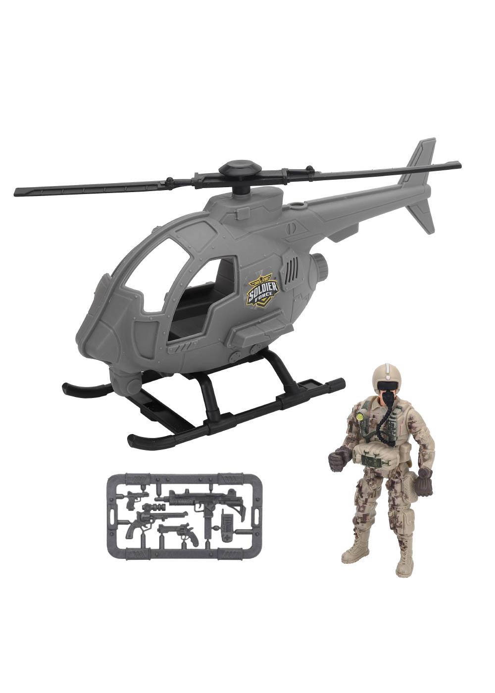 Soldier Force Mission Patrol Helicopter Playset; image 3 of 3