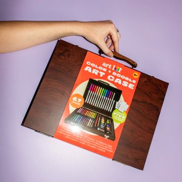 Art 101 Color & Doodle Art Case, 67 pc
