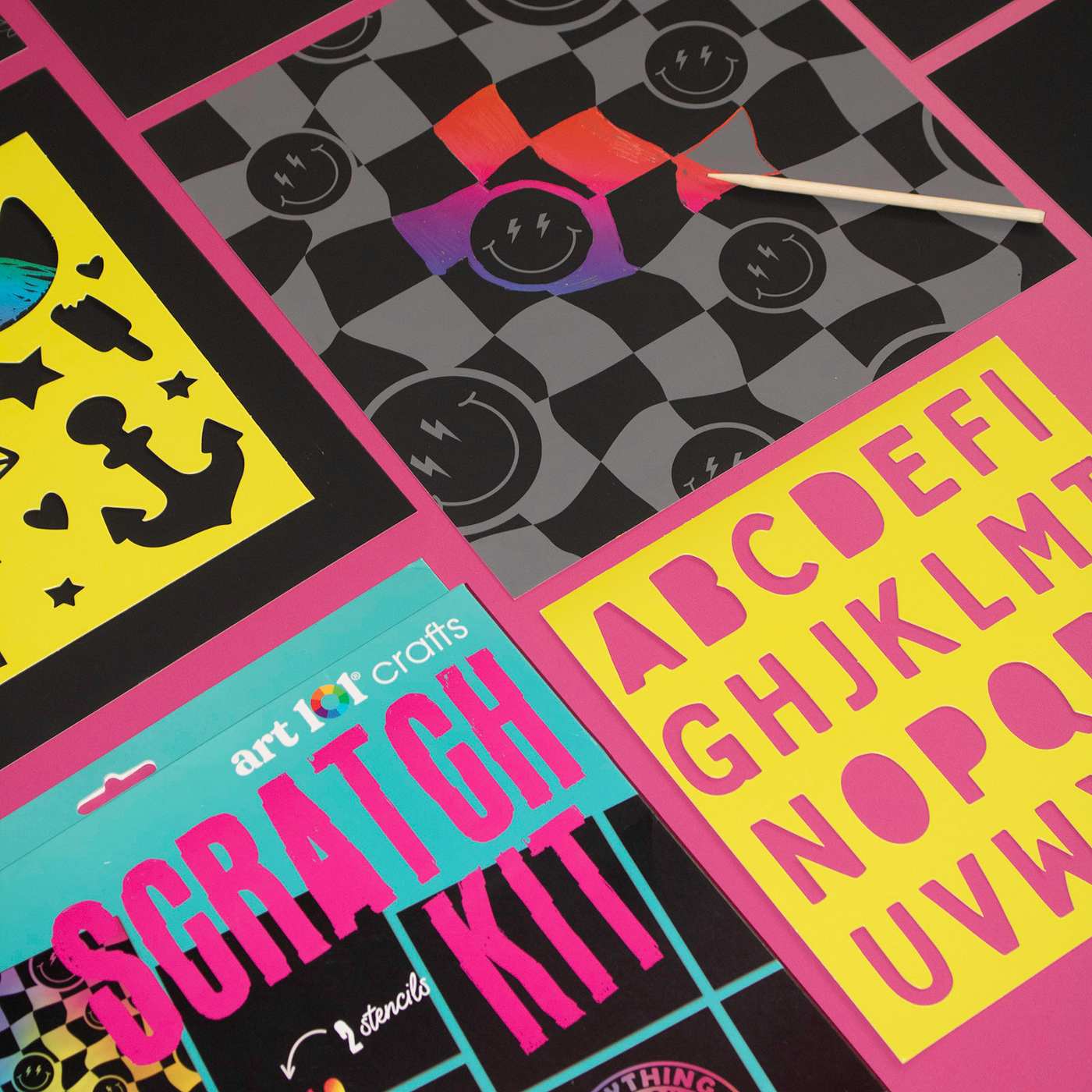 Art 101 Crafts Scratch Kit; image 6 of 6