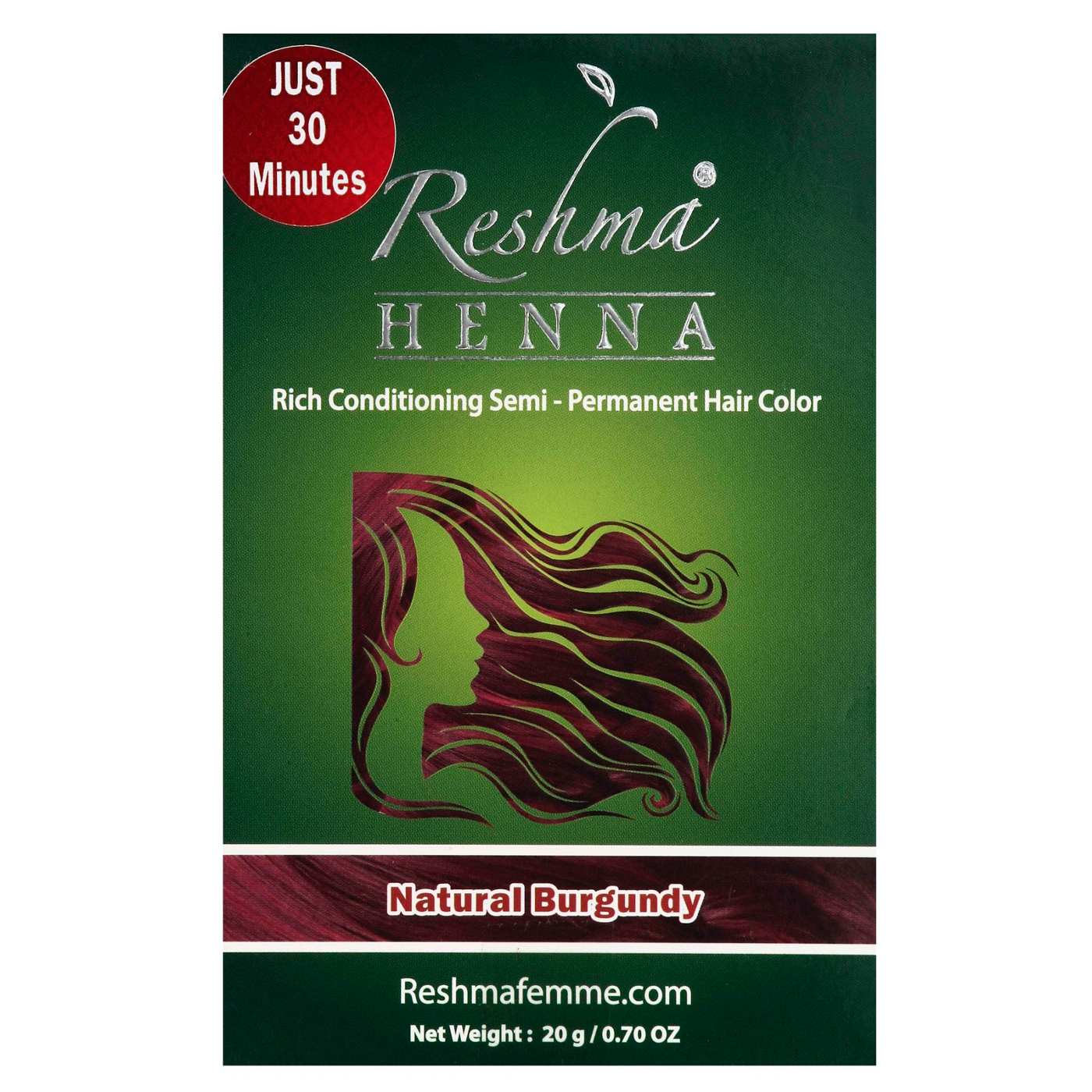 Reshma Henna Hair Color - Natural Burgundy; image 1 of 3