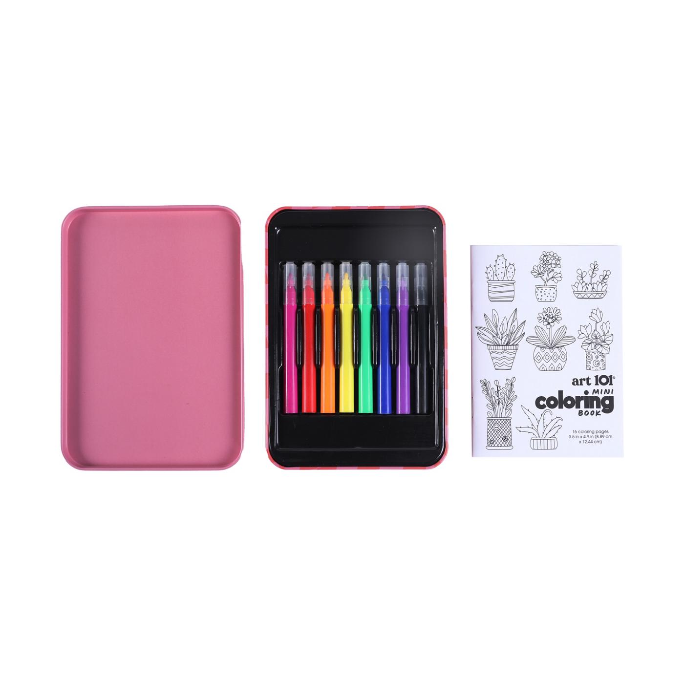 Art 101 Mini Marker On The Go Art Kit; image 6 of 6