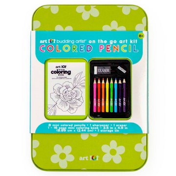 Art 101 Colored Pencil On The Go Art Kit, 11 pc