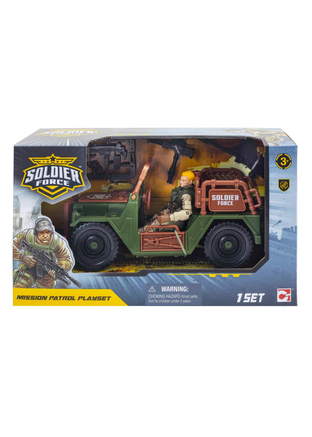 Soldier Force Mission Patrol Vehicle Playset; image 1 of 3