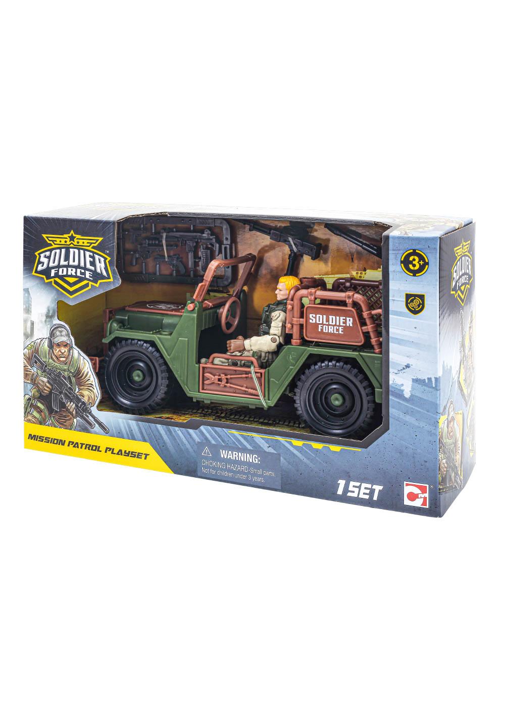 Soldier Force Mission Patrol Vehicle Playset; image 2 of 3