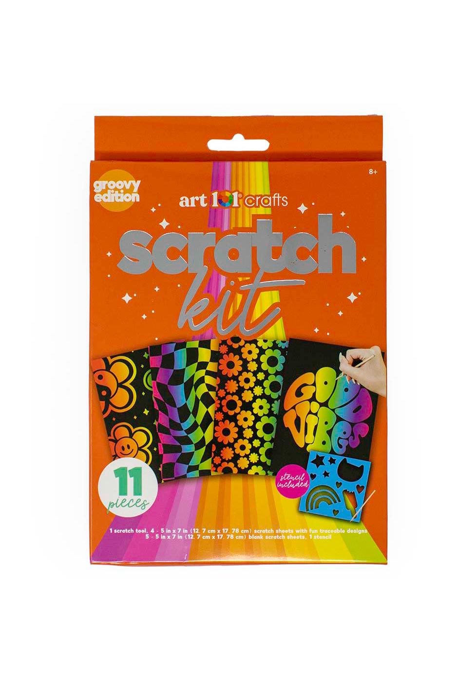 Art 101 Crafts Scratch Kit; image 1 of 5