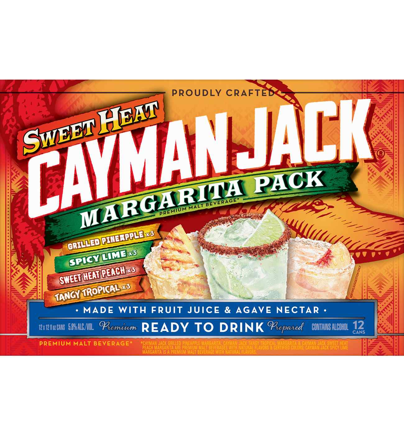 Cayman Jack Sweet Heat Margarita Variety 12 pk Cans; image 1 of 5