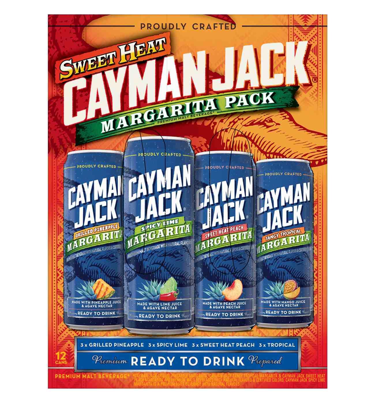 Cayman Jack Sweet Heat Margarita Variety 12 pk Cans; image 2 of 5