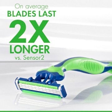 Gillette Sensor3 Sensitive Men's Disposable Razors
