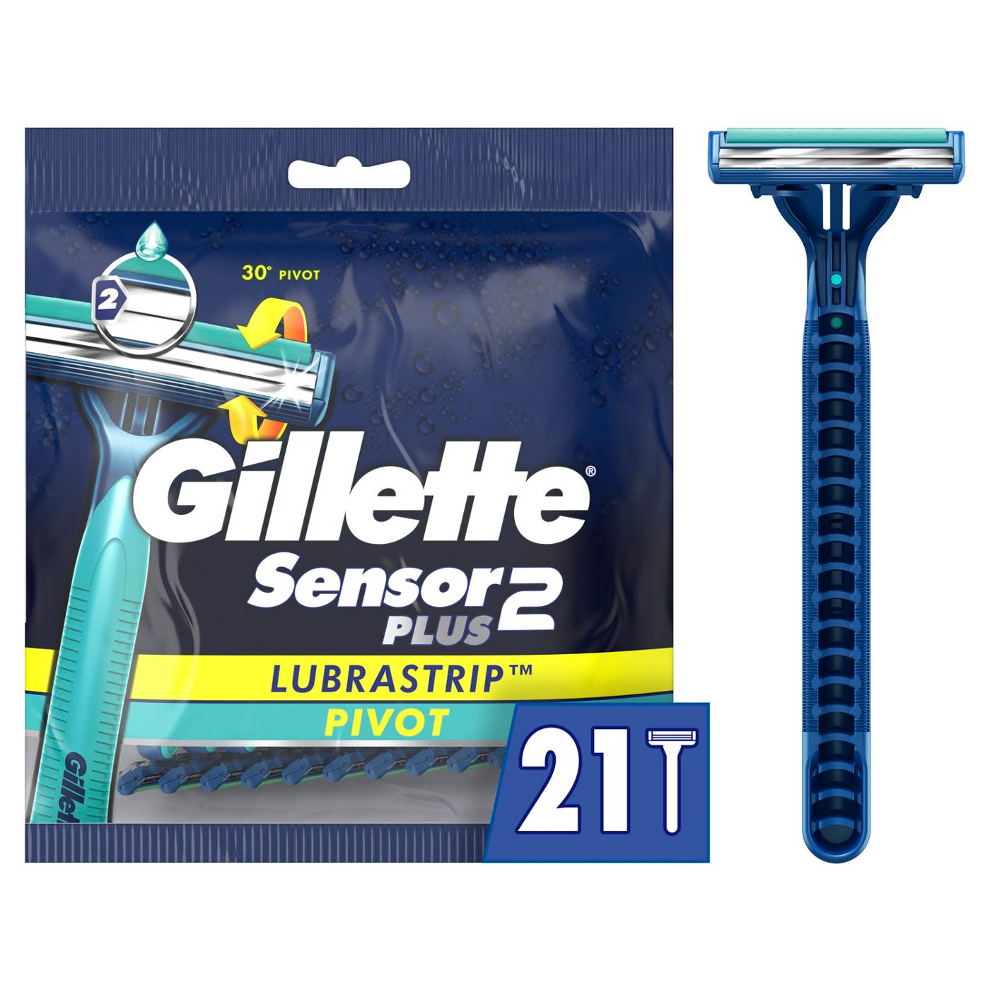 Gillette Sensor 2 Plus Disposable Razors; image 7 of 8