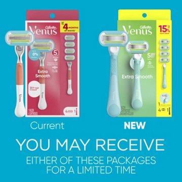 Gillette Venus Extra Smooth Razor Value Pack