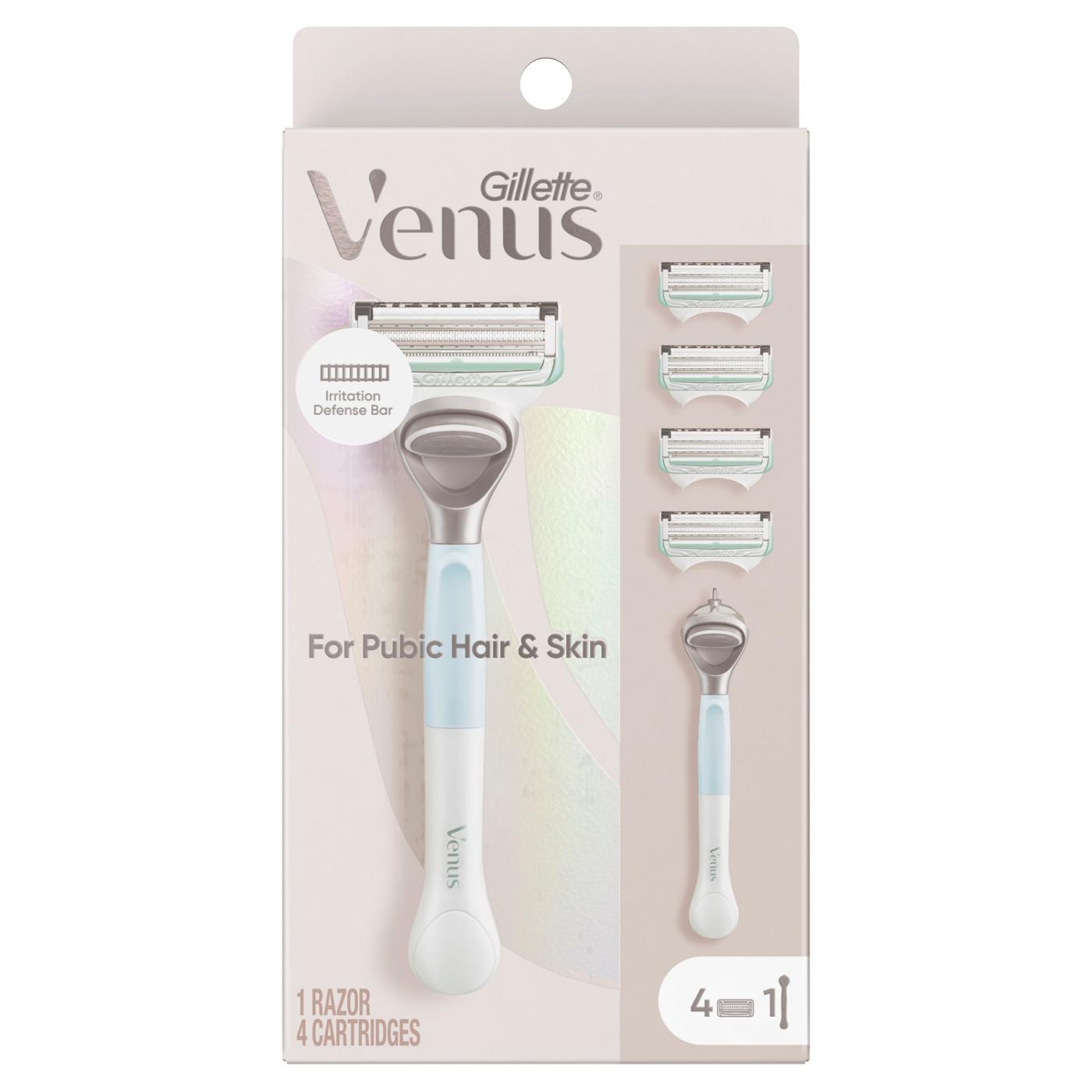 Gillette Venus For Pubic Hair & Skin Razor Value Pack; image 1 of 7