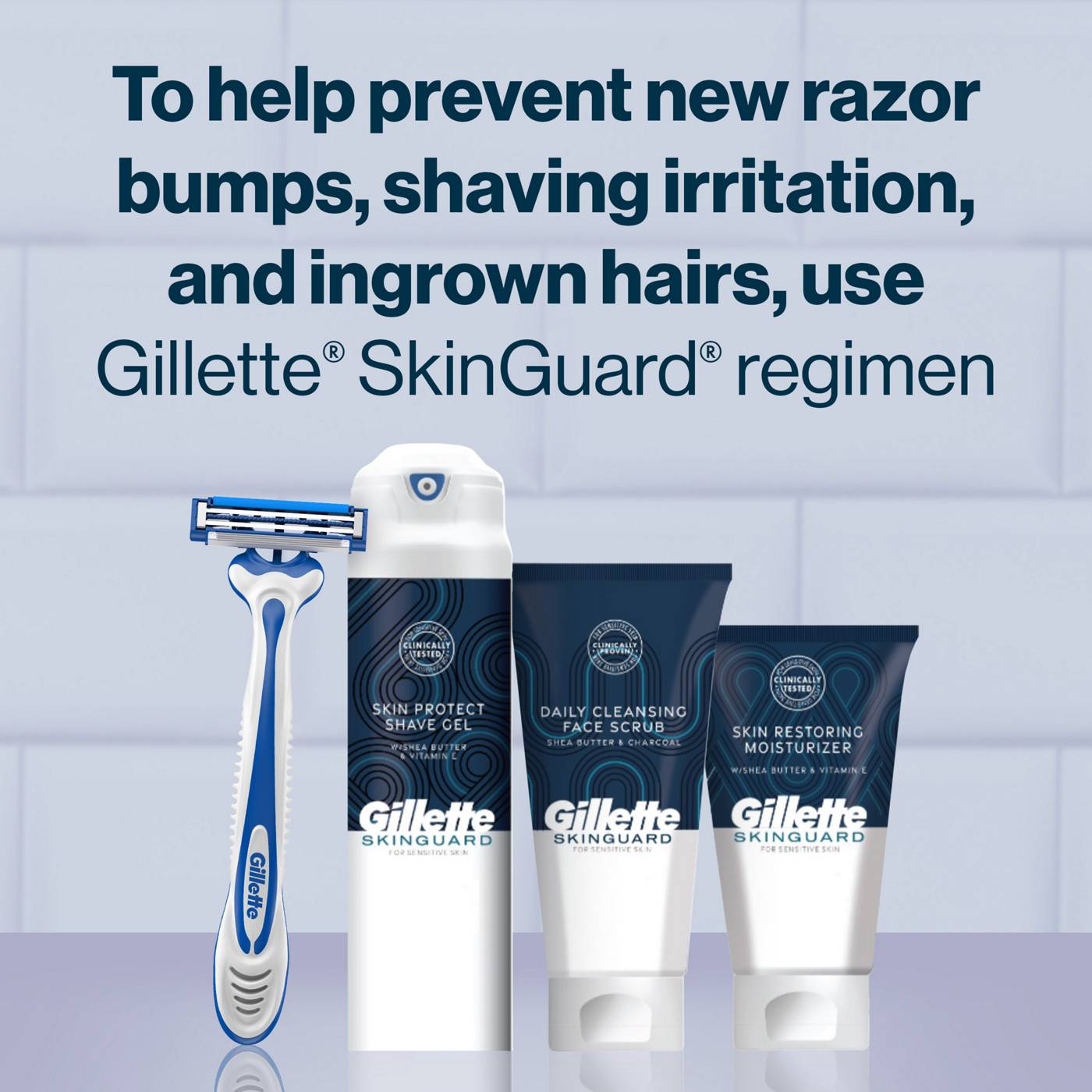 Gillette Skinguard Sensitive Disposable Razors; image 4 of 8