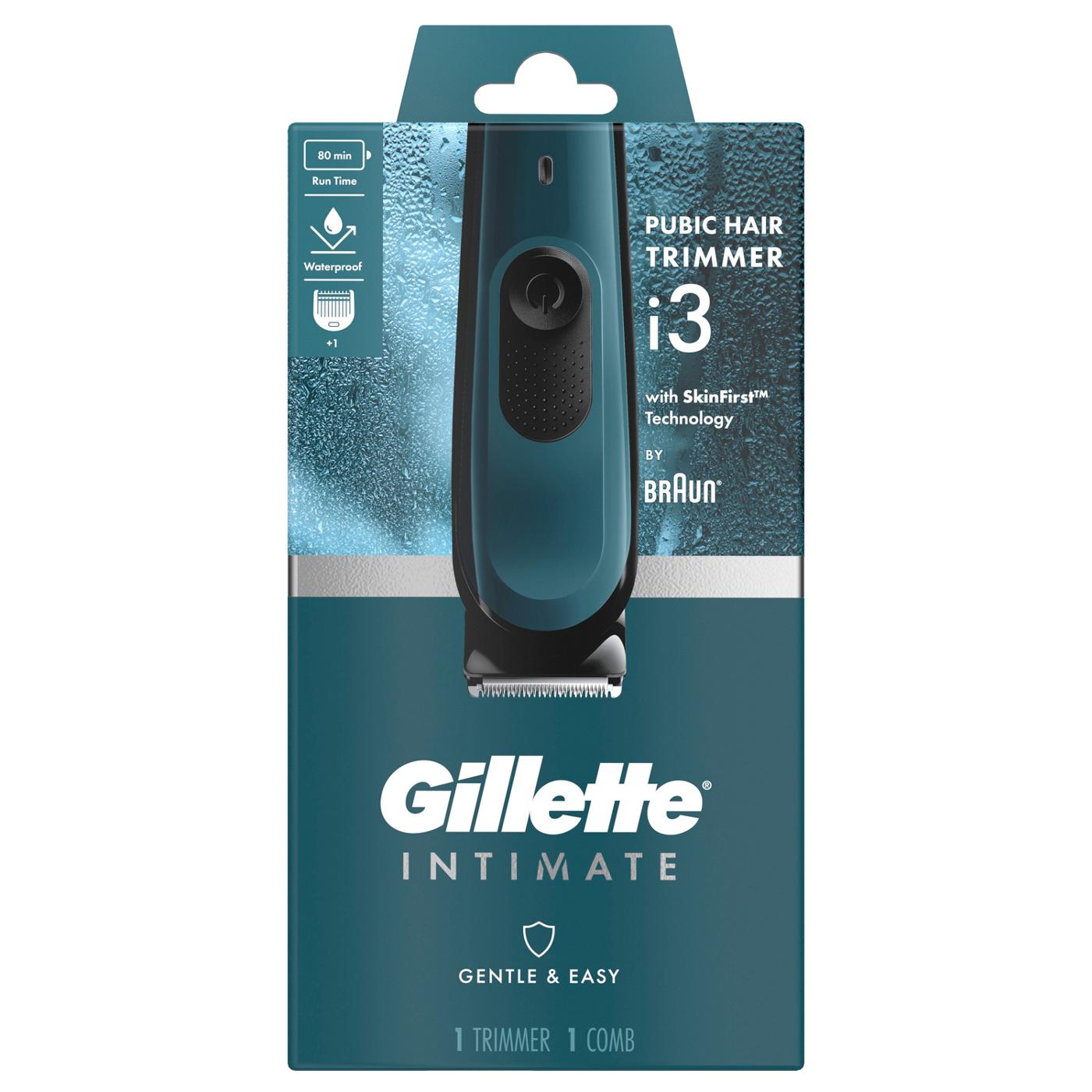 Gillette Intimate Pubic Hair Trimmer - Shop Electric Shavers & Trimmers at  H-E-B