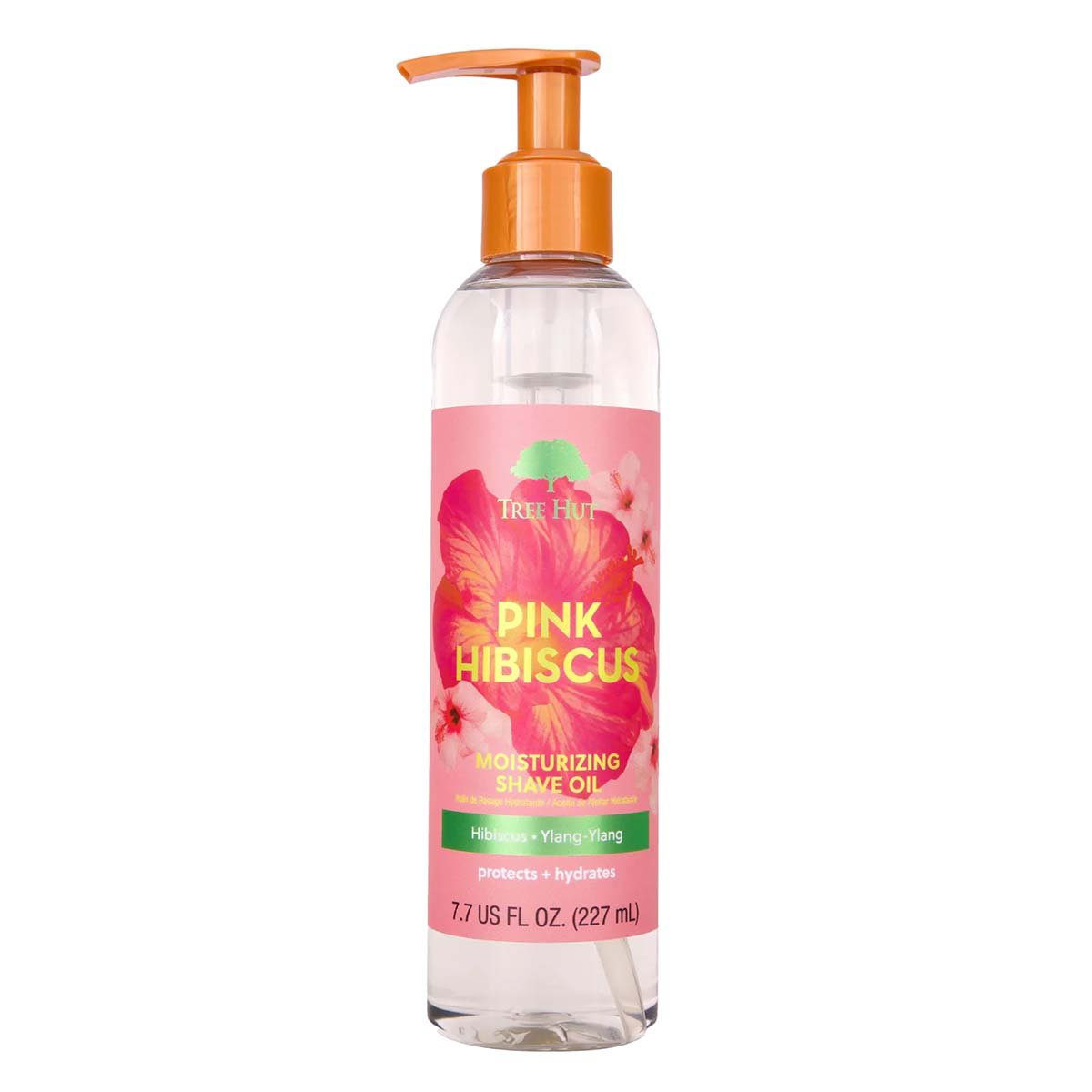 Tree Hut Pink Hibiscus Moisturizing Shave Oil Shop Shaving cream at HEB
