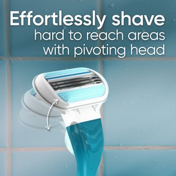 Venus Smooth Women's Reusable Razor Handle + 6 Blade Refills