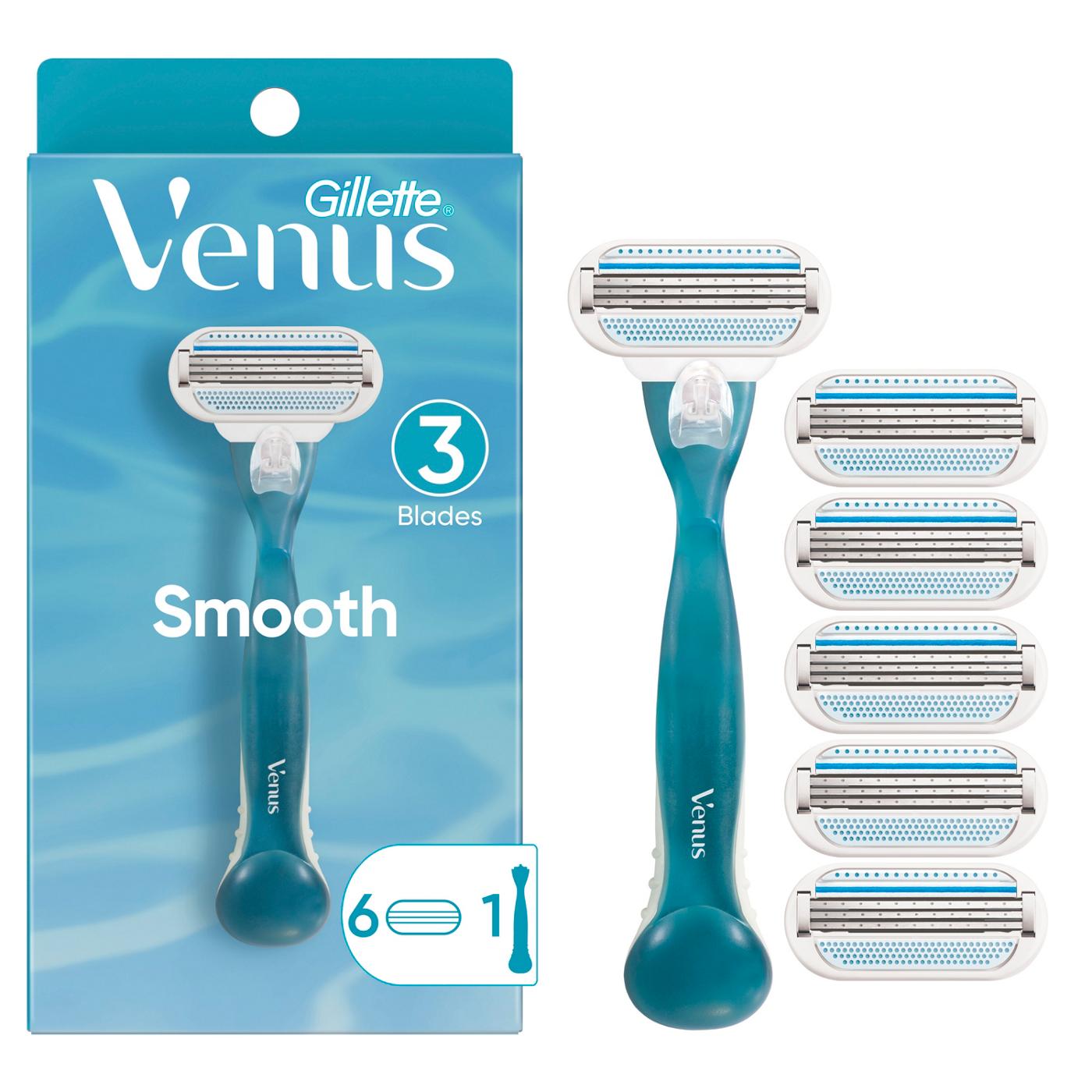 Gillette Venus Smooth Razor Pack; image 3 of 7