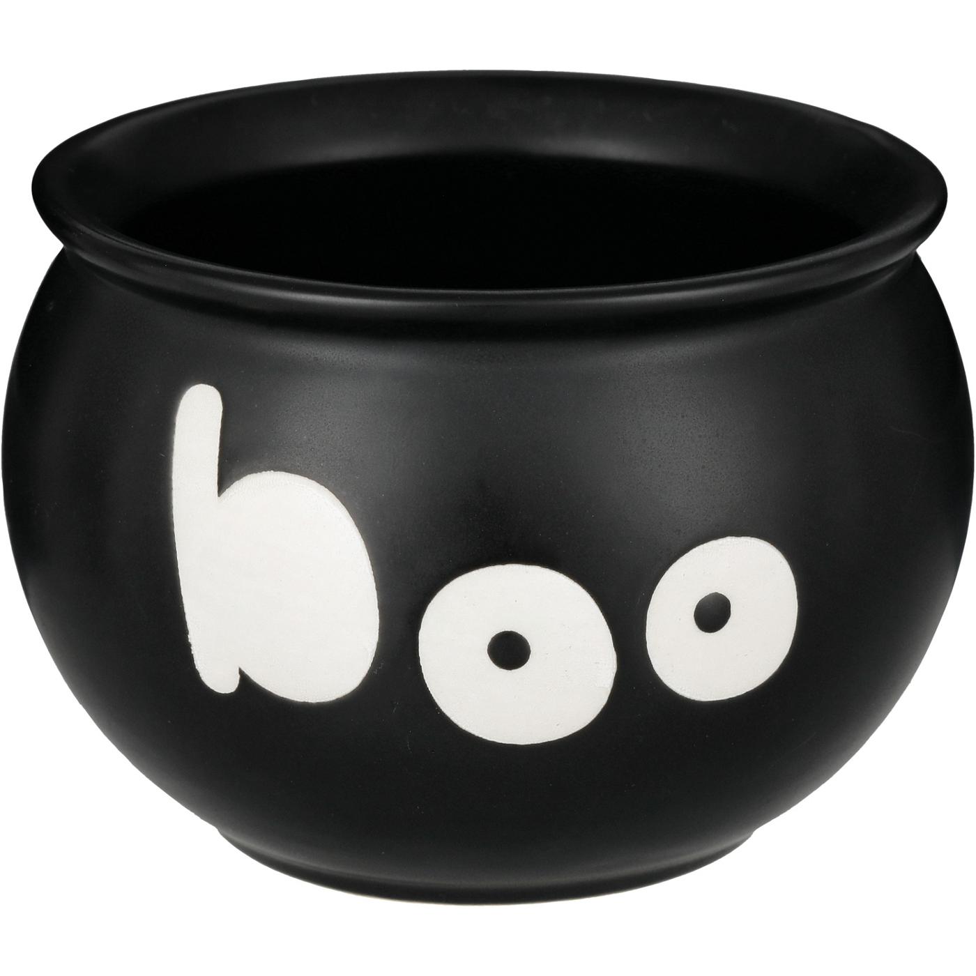 Destination Holiday Halloween Boo Cauldron Ramekin - Black - Shop ...