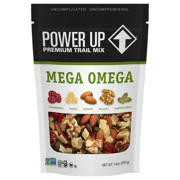Gourmet Nut Power Up Mega Omega Trail Mix, 14 oz