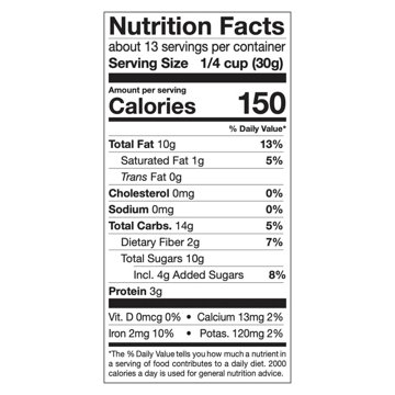 Gourmet Nut Power Up Mega Omega Trail Mix, 14 oz