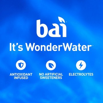 Bai Zambia Bing Cherry Antioxidant Infused WonderWater Beverage 6 pk Bottles