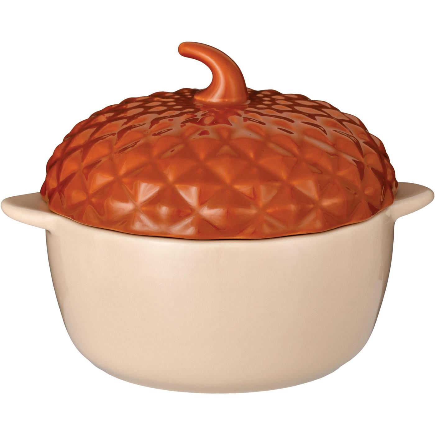 Destination Holiday Fall Acorn Ramekin with Lid - Brown; image 1 of 2