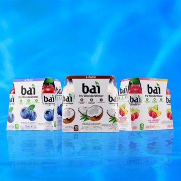 Bai Molokai Coconut Antioxidant Infused WonderWater Beverage 6 pk Bottles