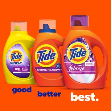 Tide Laundry Detergent with Oxi Boost + Febreze Odor Defense
