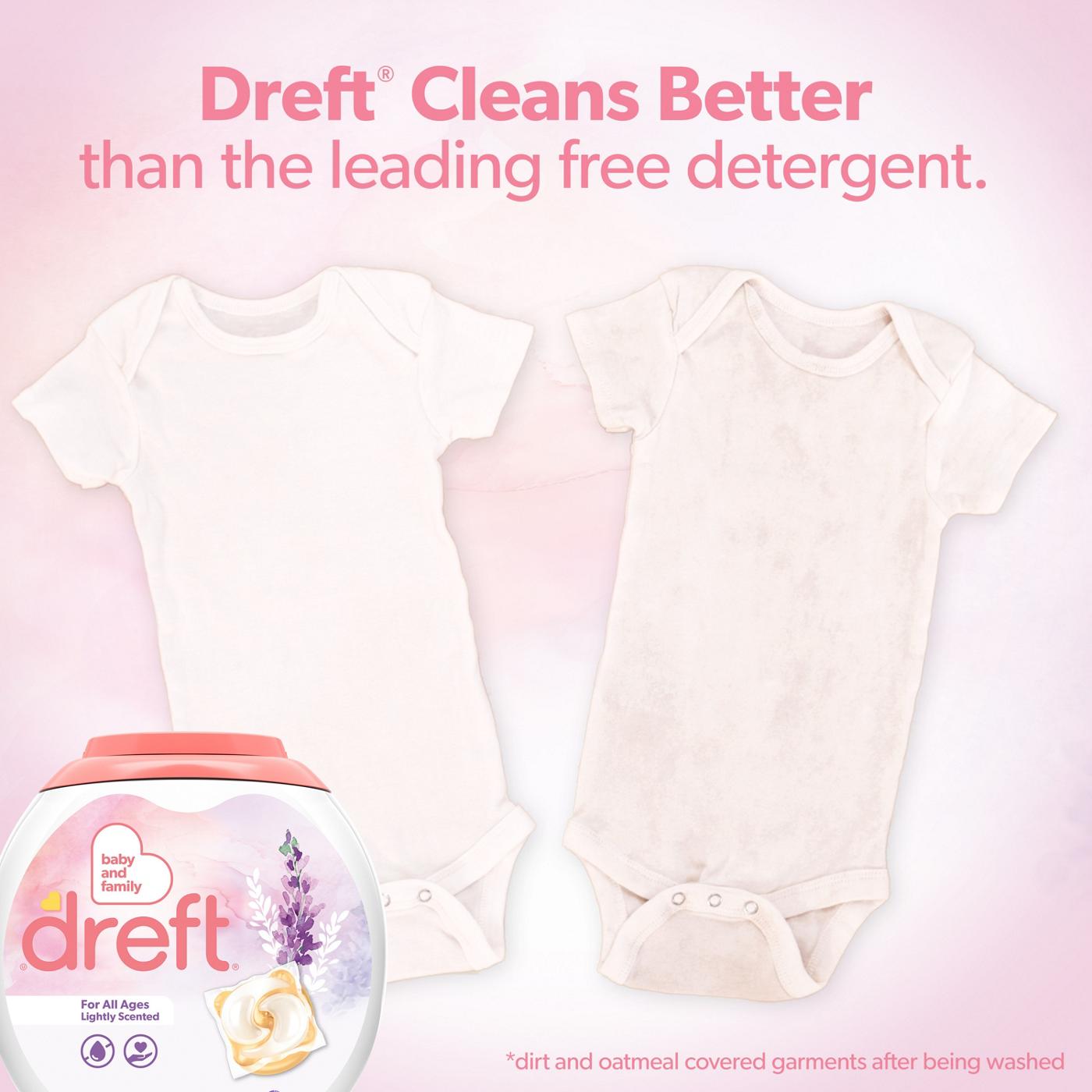 Dreft For All Ages Lavender Laundry Detergent Pacs; image 6 of 9