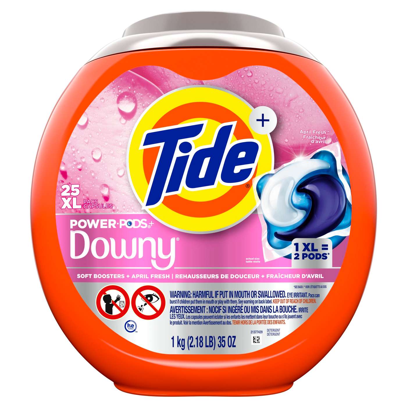 Tide Power PODs 2in1 Laundry Detergent Pods with Downy Soft Boosters