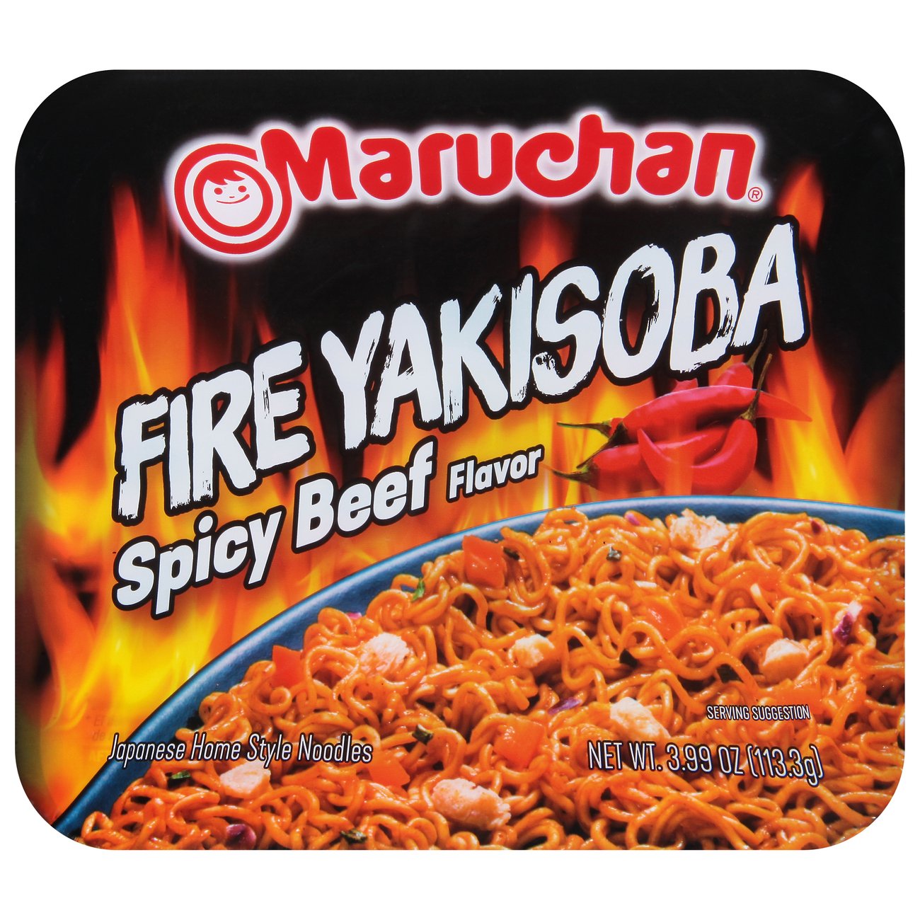 Maruchan Spicy Beef Flavor Fire Yakisoba - Shop Soups