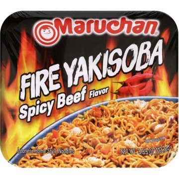 Maruchan Fire Yakisoba Noodles - Spicy Beef Flavor