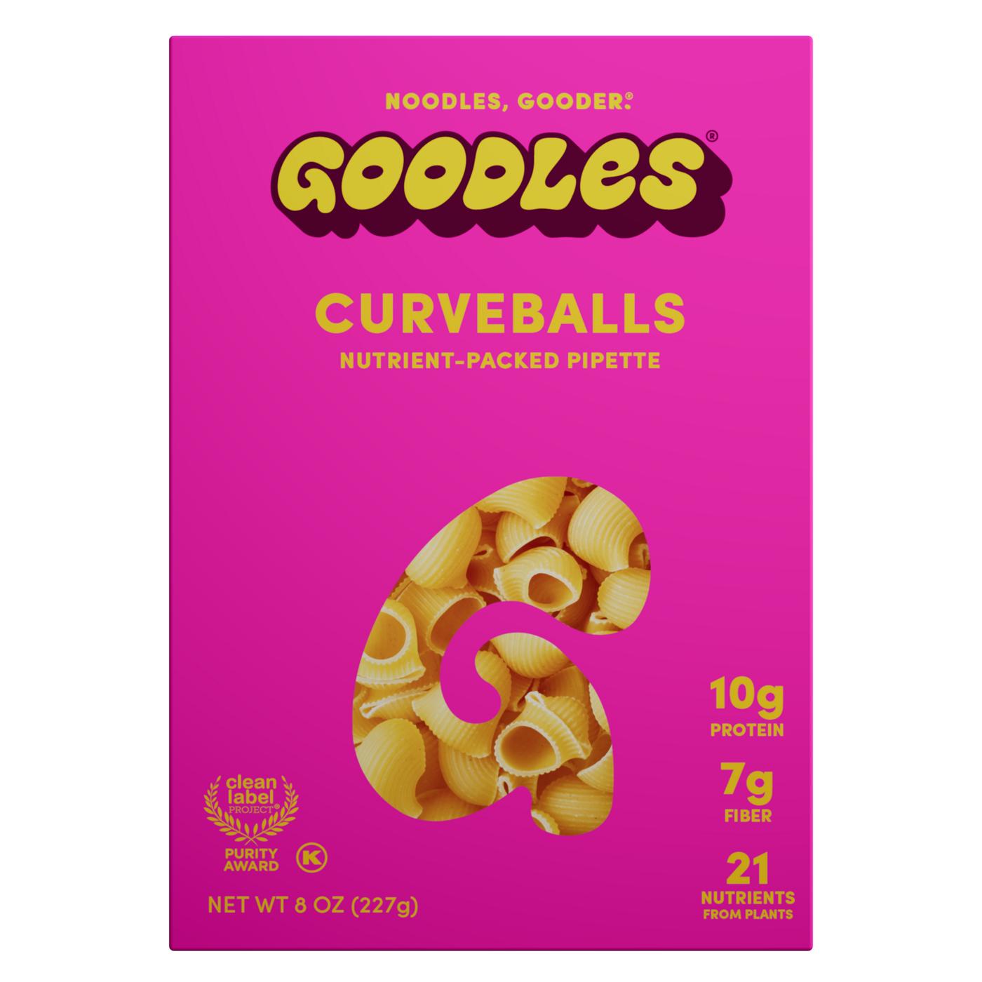 Goodles 10g Protein Curveballs Pasta; image 1 of 4