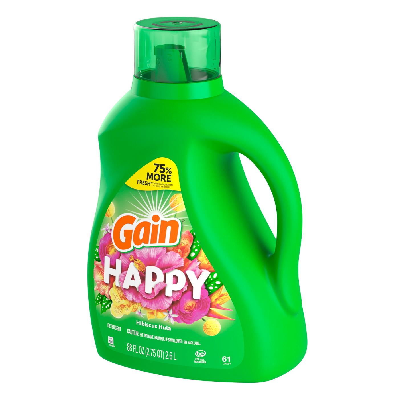 Gain Liquid Laundry Detergent - Happy; image 6 of 10