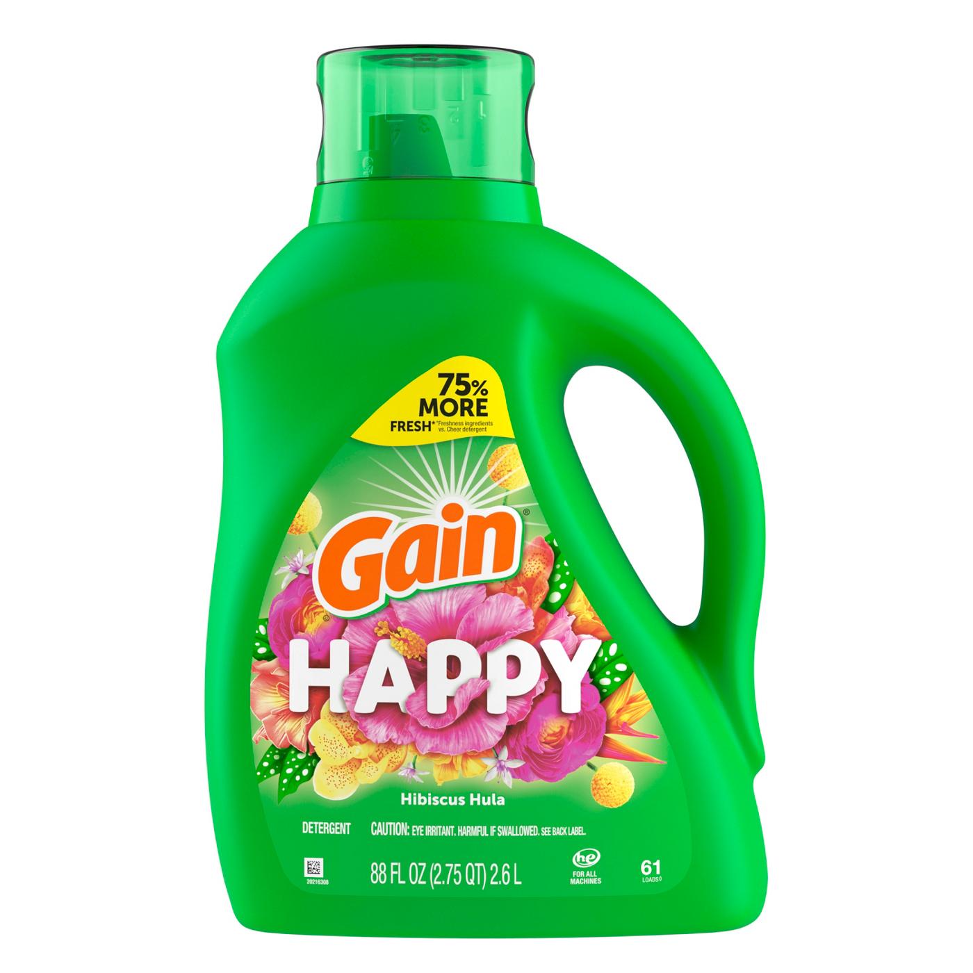 Gain Liquid Laundry Detergent - Happy; image 7 of 10