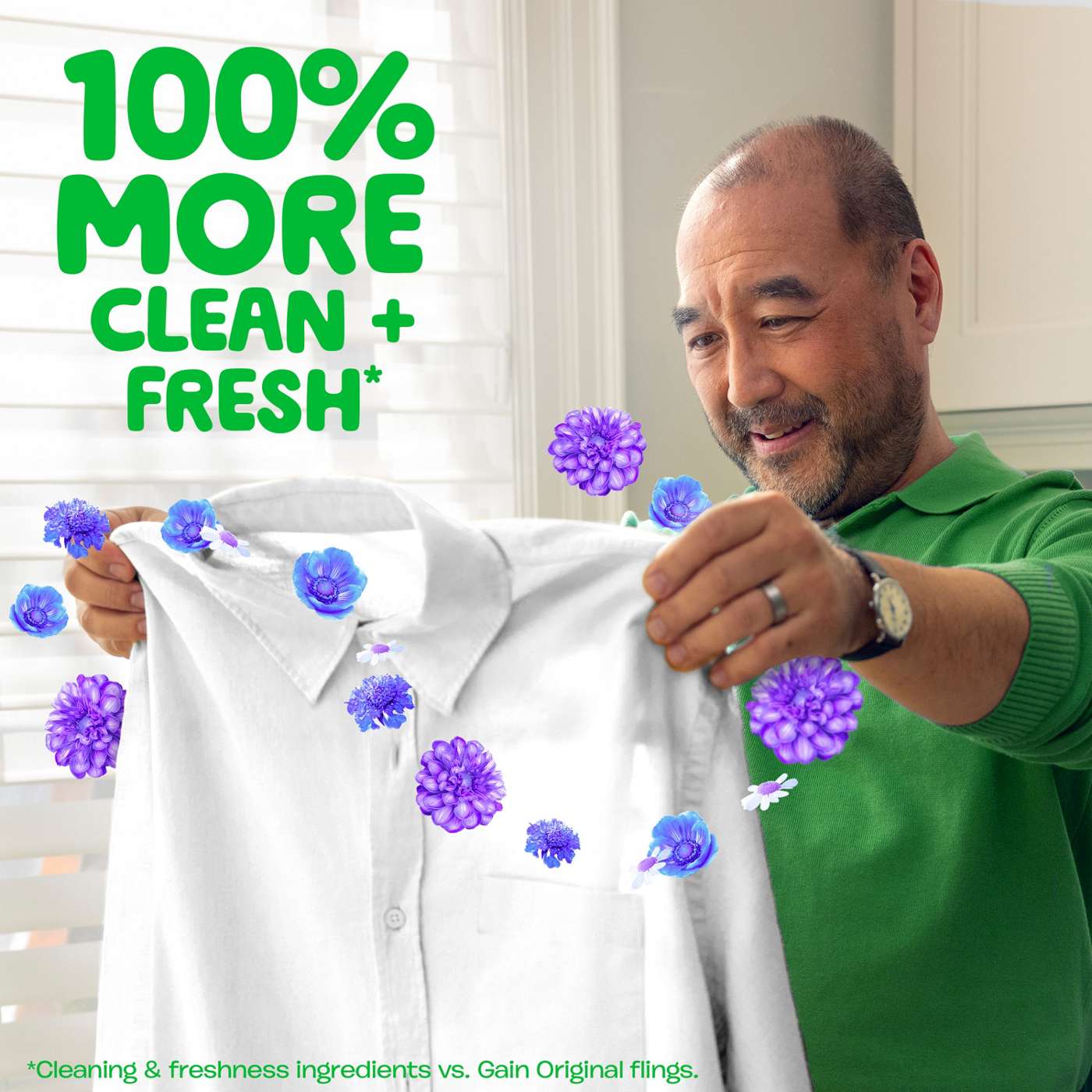 Gain Super Sized Flings! Relax Laundry Detergent Pacs - Dewdrop Dream; image 3 of 5