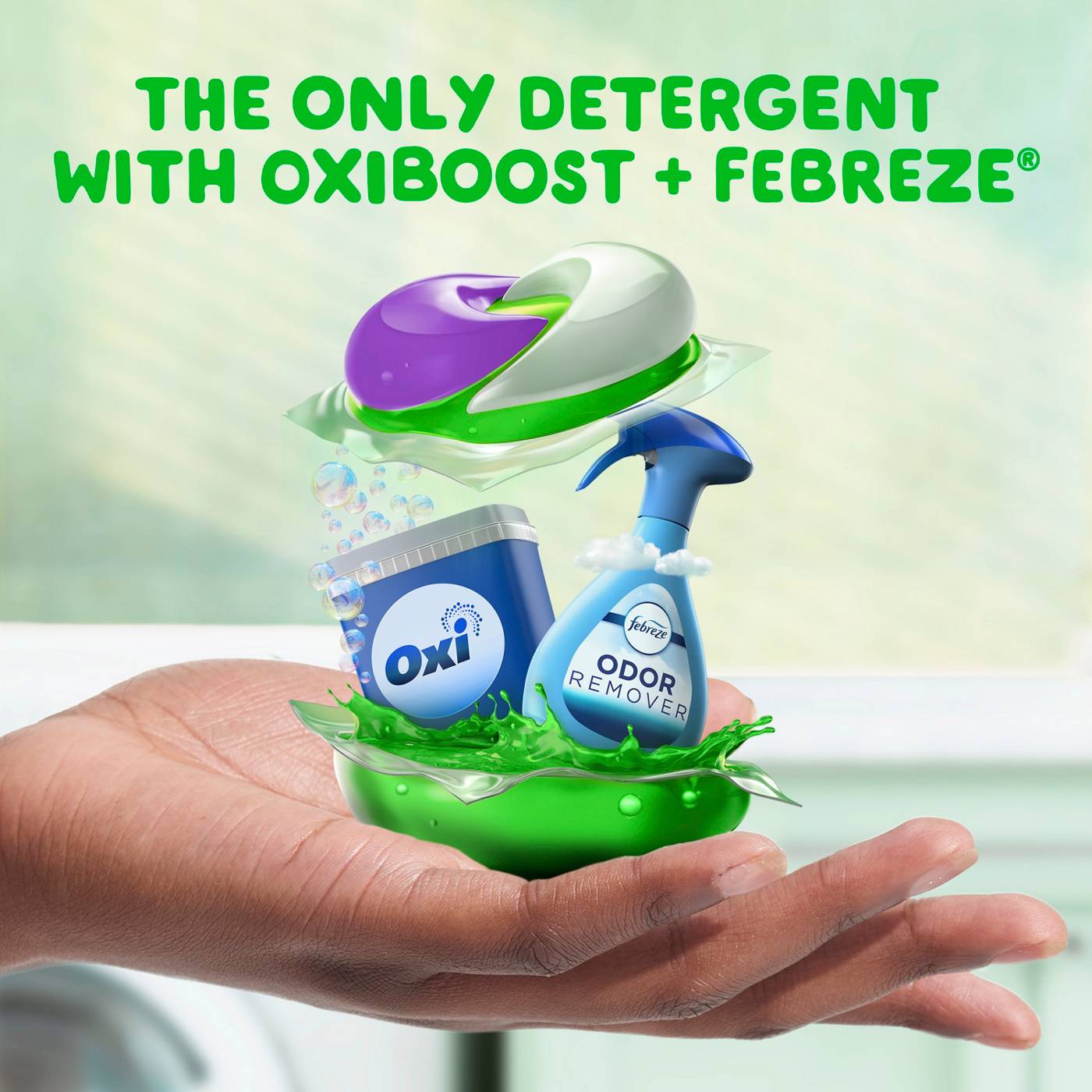 Gain Super Sized Flings! Relax Laundry Detergent Pacs - Dewdrop Dream; image 4 of 5