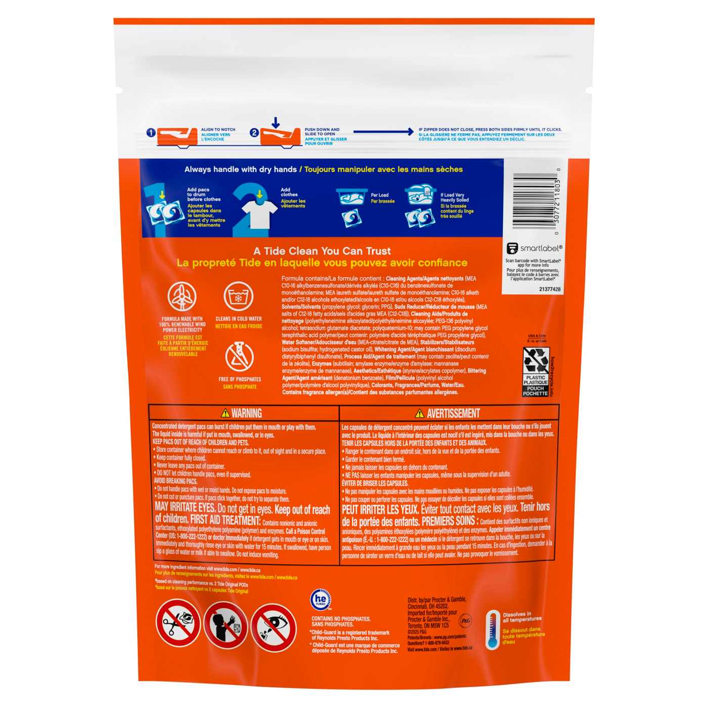 Tide Power PODs + Downy Laundry Detergent Pods - Soft Boosters + April Fresh; image 5 of 8